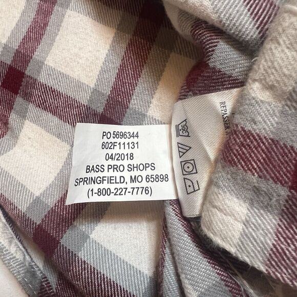 2 RedHead Ranch Men's M Cotton Shirt Plaid Flannel Long Sleeve Button-Up Bundle - Picture 6 of 13